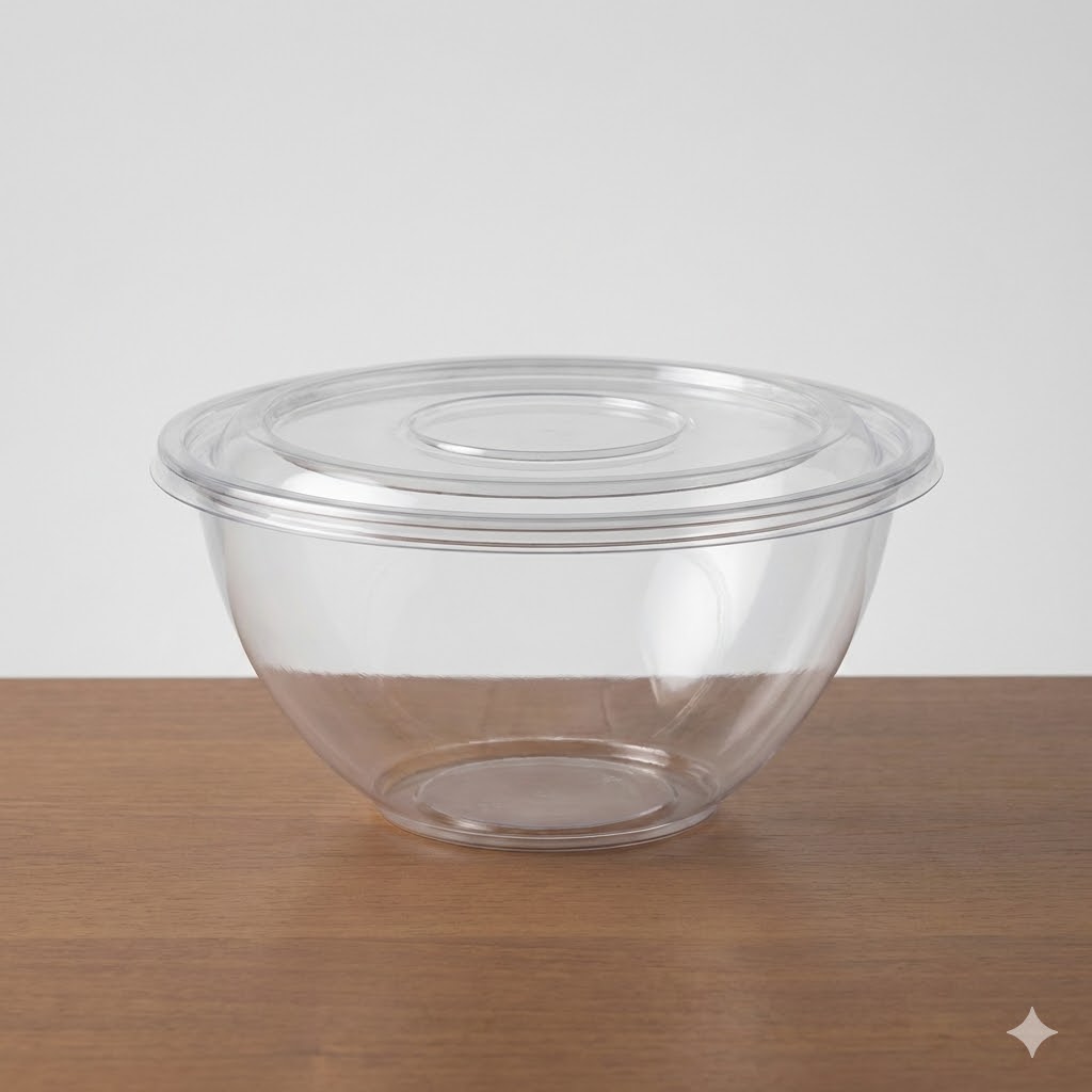 Salad bowl (with lid)